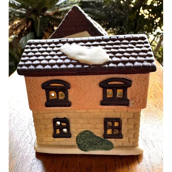 VTG Gift Collection Tea Light Hotel English Tudor Ceramic New Christmas Present - Picture 2 of 12